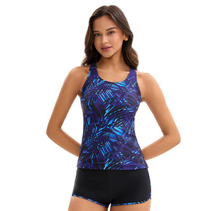 Traje de baño deportivo con estilo para mujer europea americana, estampado Sexy de patrón sólido, ropa de playa de una pieza, diseño trasero recortado de talla grande - Product Image 1