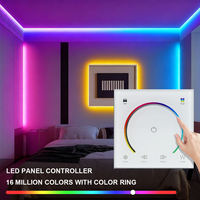 Contrôleur de panneau à intensité variable professionnel, variateur LED intelligent 12V 24V, commande tactile, variateur LED mural