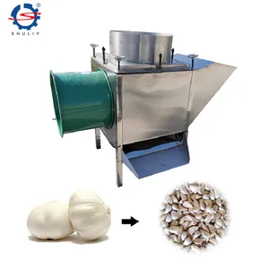 automatic garlic bulb breaking separator machine garlic clove separator machine