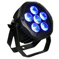 6x18W IP65 imperméabilisent l'utilisation d'intérieur extérieure de la lumière DMX512 de lavage d'étape de la lumière RGBWA de pair de LED
