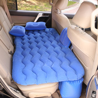 Matelas pneumatique universel en PVC pour voiture, lit de camping pour SUV, lit de siège arrière portable, pliable, imperméable, pour dormir en extérieur