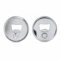 Décapsuleur promotionnel écologique de 2,25 pouces (58 mm) avec aimant pour machine à badges DIY