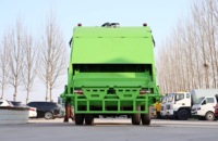 Camion compacteur à moteur diesel Dongfeng 8CBM, camion de ramassage des déchets à chargement arrière, véhicule de gestion des déchets, norme d'émission EURO 5