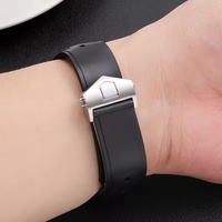 Bracelet de montre en silicone respirant de 22 mm pour bracelet F1 CAZ201 WAZ2113 CAZ1010 Boucle à ardillon souple
