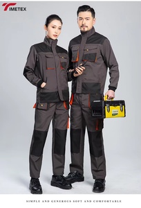 Uniformes TIMETEX para Taller <span class=keywords><strong>de</strong></span> Reparación <span class=keywords><strong>de</strong></span> Autos, <span class=keywords><strong>Ropa</strong></span> <span class=keywords><strong>de</strong></span> <span class=keywords><strong>Trabajo</strong></span> con Estampado <span class=keywords><strong>de</strong></span> Texto, para Gasolinera, Obras <span class=keywords><strong>de</strong></span> Construcción, <span class=keywords><strong>Ropa</strong></span> <span class=keywords><strong>de</strong></span> Protección Laboral - Product Image 2