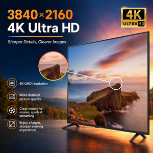 Smart TV de 32 40 43 50 55 65 75 Pulgadas 4K Android WebOS con Sistema Google, Wi-Fi, para Hogar, Hotel y Oficina, <span class=keywords><strong>Televisores</strong></span> de Pantalla Plana - Product Image 4
