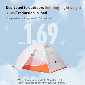 Mobi Garden the Edge UL Pro2 <span class=keywords><strong>Tente</strong></span> légère 1-2 personnes pour la randonnée, le trekking et le camping Aventures - Product Image 4