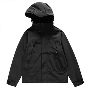 2023 Winter Fashion Women Men High Quality Waterproof Canvas Thick <b>Vintage</b> Embroidery <b>Windbreaker</b> Jacket Custom Breathable - Product Image 3