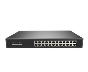 HZGWS New Original Commercial Gigabit 24 Ports Ethernet Security <b>Switch</b> <b>Plug</b> and Play DC48V for CCTV Surveillance - Product Image 3