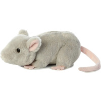 5306 Vente en gros CPSIA, peluche de souris courte et moelleuse, fabrication directe, jouet animal en peluche, rongeur, souris blanche et grise, souris en peluche, vente en gros