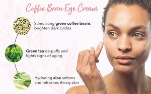 Nuova <span class=keywords><strong>Crema</strong></span> Contorno Occhi al Collagene Organico e Tè Verde Illuminante 30ml Effetto Lifting Istantaneo per Occhiaie e Gonfiore - Product Image 3