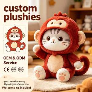 Peluche Aigle Personnalisée en Gros, Ultra Douce avec Rembourrage en Coton PP, Taille Personnalisable, <span class=keywords><strong>Jouet</strong></span> Anti-Stress pour Enfants, Idéal Cadeau - Product Image 1
