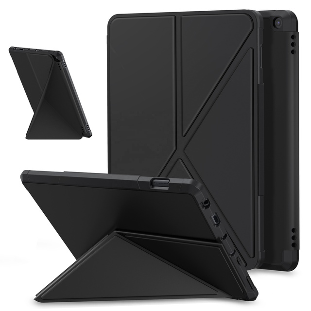 NET-CASE TPU Leather Origami Tablet Case for Fire HD 10 / HD 10 Plus Cases and Covers Remarkably Protective