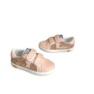 Sneakers alla Moda Unisex per Bambini con Design a Stella Glitterata e Cerniere Laterali, Scarpe Antiscivolo da Esterno per Ragazzi e Ragazze - Product Image 1