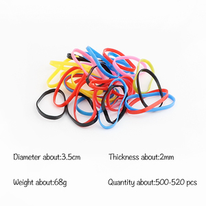 Fascia elastica per <span class=keywords><strong>capelli</strong></span> con anello per <span class=keywords><strong>capelli</strong></span> all'ingrosso per accessori per <span class=keywords><strong>capelli</strong></span> da ragazza elastici accessori per bambini - Product Image 6