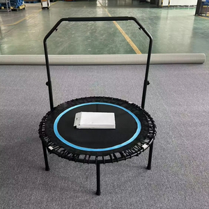 <span class=keywords><strong>Cama</strong></span> Elástica Plegable Techsport Bcan para Interiores y Exteriores, Silenciosa, <span class=keywords><strong>de</strong></span> 40 Pulgadas, para Ejercicio Aeróbico y Fitness para Adultos, con Protección - Product Image 1