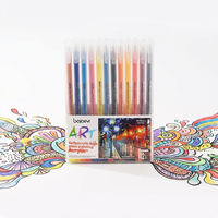 Stylo Gel 3D Grande Capacité Effaçable Pointe 1,0 mm Multi-surfaces pour Bureau, Étudiants, Enfants, Bricolage, Guka, Coloriage et Graffiti