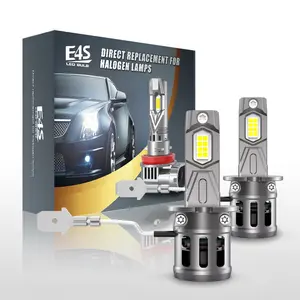 Perfect Beam Light Pattern 8000LM Led Headlight E4S H1 H3 Car Led Bulbs