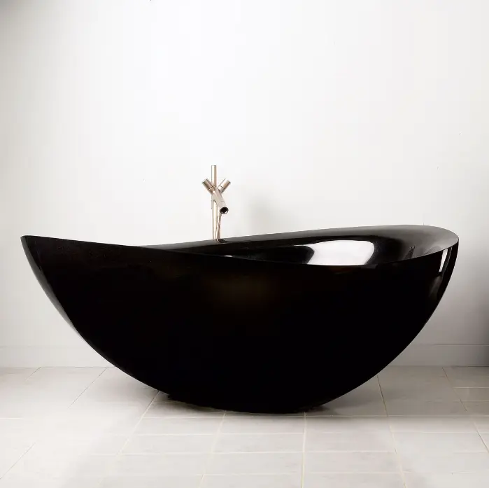 backlit onyx marble bathtub