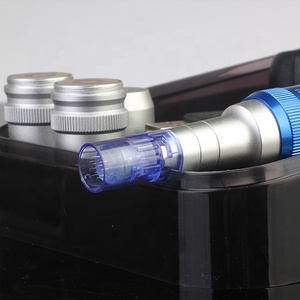 <span class=keywords><strong>Dermapen</strong></span> A6 sans fil à micro-aiguilles avec 5 vitesses pour les cernes et le blanchiment du visage et des yeux – Outil de soin de la peau - Product Image 2