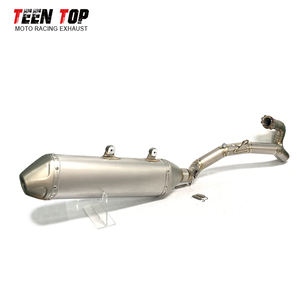 Silencieux d'échappement 4 temps <span class=keywords><strong>pour</strong></span> <span class=keywords><strong>KTM</strong></span> 250/350/450/500 EXC-F/FC350/450 FS450 Silencieux d'échappement de moto en acier inoxydable - Product Image 6