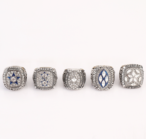 Anillo de Campeonato de los Dallas Cowboys de la <span class=keywords><strong>NFL</strong></span> 1971-1995, Anillo de Fútbol Americano de Aleación para Hombre, Regalo de Joyería - Product Image 4