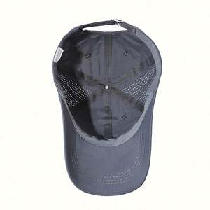 Casquette de sport personnalisée avec votre logo, 6 panneaux, 100% polyester, découpe laser, logo personnalisé brodé, casquette de baseball - Product Image 5