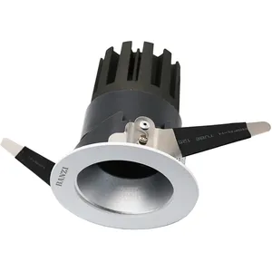 Bán Hot Khách Sạn Đèn Trần Nhôm Điều Chỉnh Nhấp Nháy Miễn Phí COB Recessed LED DOwnlight