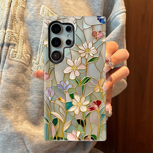 <span class=keywords><strong>Coque</strong></span> de téléphone portable tendance <span class=keywords><strong>en</strong></span> <span class=keywords><strong>verre</strong></span> teinté avec motif floral <span class=keywords><strong>en</strong></span> filigrane doré pour <span class=keywords><strong>iPhone</strong></span> 16 Plus 15 17 Air Pro Max, <span class=keywords><strong>coque</strong></span> arrière antichoc - Product Image 2