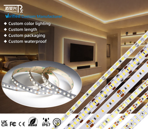 Tira de Iluminación LED <span class=keywords><strong>2835</strong></span>, 120 LED, 24 V, 12 W, Bajo Voltaje, IP67, Control Remoto, Regulable, 2700 K-6000 K, CRI90 - Product Image 1