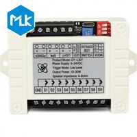 Module audio de diffusion vocale MLK DY-HL30T 9-24V 30W avec capteur de niveau bas/hausse et lecture MP3 via carte TF/clé USB, avec boîtier