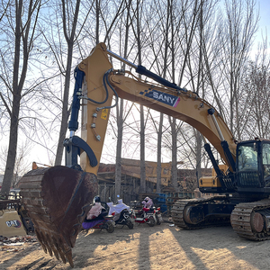 Excavatrice sur chenilles d'occasion SY485H en bon état, faible nombre d'heures de fonctionnement, à vendre - Product Image 6