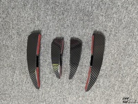 Kit de carrosserie décoratif en fibre de carbone pour pare-chocs avant Audi R8 21-22, style capot amélioré, kit de voiture personnalisé, outils automobiles
