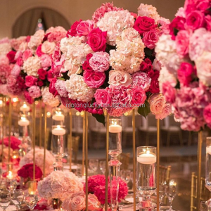 Bolas <span class=keywords><strong>de</strong></span> Flores Artificiales Coloridas <span class=keywords><strong>de</strong></span> 70 cm, Bola <span class=keywords><strong>de</strong></span> Flores Rosadas Artificiales <span class=keywords><strong>de</strong></span> Alta Calidad, Centros <span class=keywords><strong>de</strong></span> Mesa con Ramo <span class=keywords><strong>de</strong></span> <span class=keywords><strong>Rosas</strong></span> para Bodas - Product Image 1