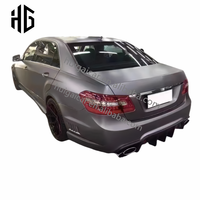 Kit de carrosserie Wd Style pare-chocs de voiture jupe latérale ailes pour Mercedes classe E W212 E63 convertir en Kit de carrosserie Wald Style 2010-2013