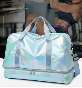 Sac de voyage de grande capacité pour week-end, voyage d'une nuit, sport, gym, sac de sport imperméable à bandoulière, sac de voyage de sport, sac de gym - Product Image 2