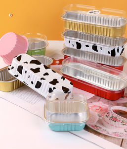 음식 구운 치즈 오븐 일회용 알루미늄 호일 용기 컵에 대한 도매 사용자 정의 가정 사용 - Product Image 6