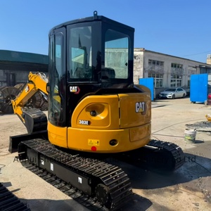 Mini-excavatrice d'occasion CAT 303E, CAT302, CAT302.5, CAT303, hydraulique, sur chenilles, 3 tonnes, moteur PLC, matériel d'occasion - Product Image 1