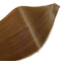 Cheveux Remy Européens Qualité Salon 2026 Double Drawn Genius Weft pour Extensions de Cheveux Ondulés et Lisses