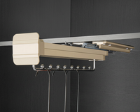 UZIA-DK005C Porte-vêtements moderne autoportant à fermeture douce, organisateur de placard suspendu, quincaillerie de rangement premium