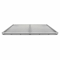 Grille de barbecue en acier inoxydable, robuste, anti-rouille, pour camping en extérieur, écologique, compatible lave-vaisselle