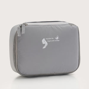 Sacs à cosmétiques de haute qualité femmes grande capacité pinceaux de maquillage organisateur sac de maquillage à glissière - Product Image 2