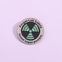 Science émail Pi Science émail broche oublié laboratoire sécurité sac à dos Badge vêtements accessoires cadeaux pour amis bijoux
