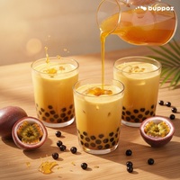 Buppoz Passievruchtensiroop Boba Thee 5kg Fles