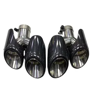 Factory High Performance 304 stainless steel for Porsche Exhaust System Exhaust Pipe Muffler Tip