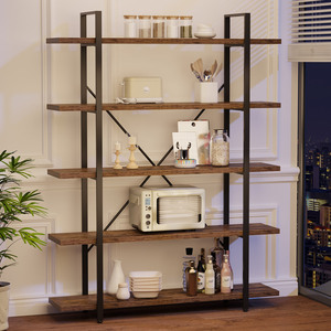 Phong cách hiện đại đơn giản hiển thị kệ sách kệ sách trường hợp gỗ Kệ sách kệ sách - Product Image 1