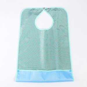 Wholesale Women Washable <strong>Bib</strong> Reusable Waterproof Clothing Protector Printing <strong>Adult</strong> <strong>Bibs</strong>