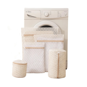 Sacchetti per Lavaggio FF5374 con Cerniera per Maglioni, Camicie, Calze, Reggiseni, in Rete a Nido d'Ape Delicata per Lavatrice - Product Image 6