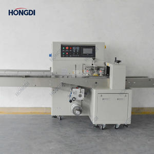 Máquinas de envasado tipo almohada totalmente automáticas se utilizan en la producción de fideos instantáneos, pan y barras de chocolate. - Product Image 6