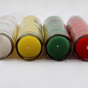 Velas de 7 Días Personalizadas al por Mayor con Etiqueta, Colores Arcoíris, para Rituales de Dinero, Chakra, Oración, Espirituales, Religiosas y Conmemorativas - Product Image 5